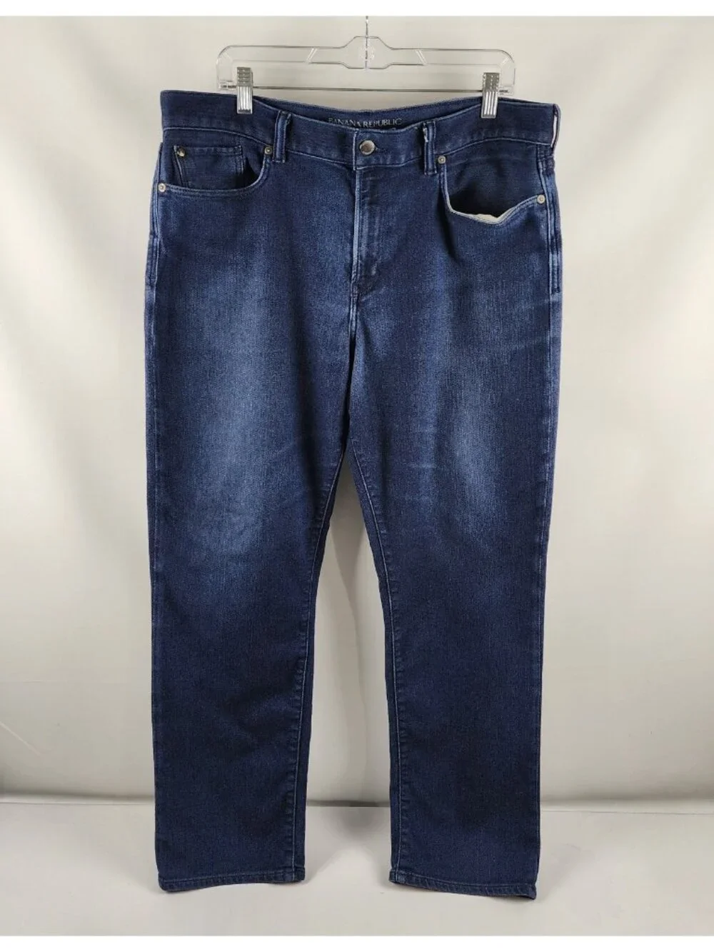 Banana Republic Jeans Mens 38x31 Blue The Traveler Slim Fit Denim